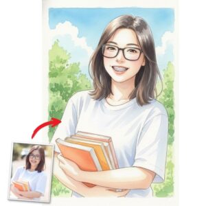 เปลี่ยนภาพคุณเป็นอนิเมะสีน้ำสุดละมุน